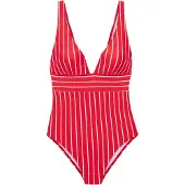 s.Oliver Fato de banho vermelho / branco