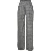 LASCANA Calças com pregas cinzento / cinzento escuro