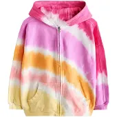 Next Casaco em moletão limão / laranja / rosa / branco