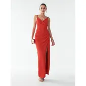 BWLDR Vestido 'Morley' vermelho