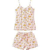 Gisela Pijama Sem Mangas Fruit Print Frida Collection