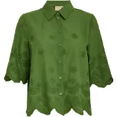 Peppercorn Camisa 'Oda' verde