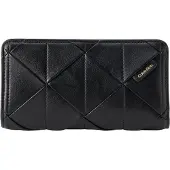 Calvin Klein Carteiras 'Patchwork Logo Passport' preto