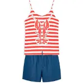 Gisela Pijama Sem Mangas Lobster Print In&out