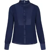 Usha Blusa 'Elegant' azul escuro