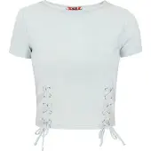 MyMo ROCKS Camisa 'Rock' azul pastel