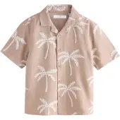 Next Camisa ecru / mocha