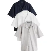 Next Camisa cinzento / preto / branco