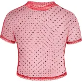 MyMo ROCKS Camisa 'Rock' vermelho