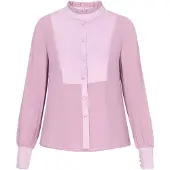 Usha Blusa 'Elegant' lavanda / roxo claro