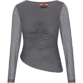 MyMo ROCKS Camisa cinzento escuro