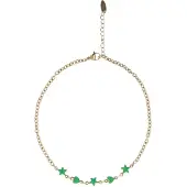 Mymo Pulseira ouro / verde