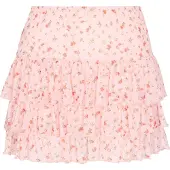 Mymo Saia 'Young Fashion' oliveira / rosa pastel / vermelho sangue