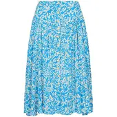 Usha Saia bege claro / azure / branco