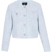 Faina Blazer 'Festive' azul pastel