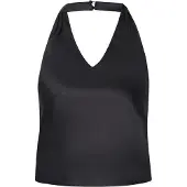 Faina Top 'Festive' preto