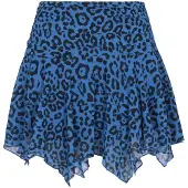 Faina Saia 'Festive' azul / preto