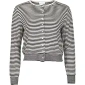 Kleinigkeit Casaco de malha 'Lana Del' vermelho / preto / branco