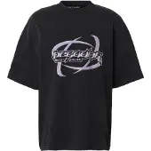 Pegador Camisa 'Mill' lilás / preto