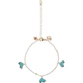 Mymo Pulseira azul pombo / ouro
