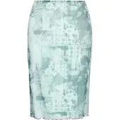MyMo ROCKS Saia creme / aqua / verde claro