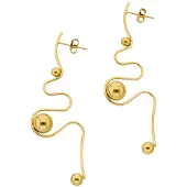 Usha WHITE LABEL Brincos ouro