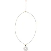 Usha WHITE LABEL Colar ouro / branco