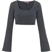 MyMo ROCKS Camisa cinzento escuro