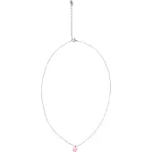 IZIA Colar cor-de-rosa / prata