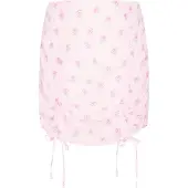 Mymo Saia 'Young Fashion' azul claro / rosa claro / branco