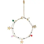 Mymo Pulseira ouro / mistura de cores