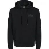 Jack & Jones Sweatshirt 'Corp' mosqueado preto