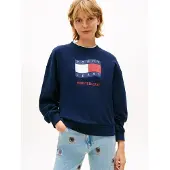 Tommy Hilfiger Sweatshirt navy / vermelho / branco