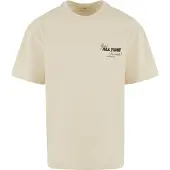 Mister tee Camisa 'All Time Favorite' areia / preto / offwhite