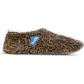 Nuvola Nuvola. Pantufa 'Polar Suela de Tela' castanho