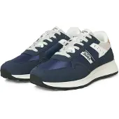 Jack & Jones Sapatilhas baixas 'JFWOSWALD' bege / navy / caril / branco