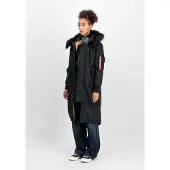 Alpha industries Parka de inverno preto