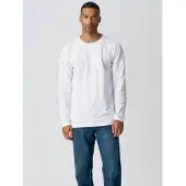 TeeShoppen Camisa ' Basic Long ' branco