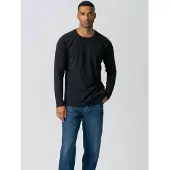 TeeShoppen Camisa ' Basic Long ' preto