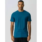 TeeShoppen Camisa ' Organic Basic ' petróleo