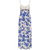 JDY Vestido de verão 'JDYSEZEN' bege / azul / branco