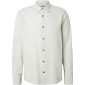 INDICODE JEANS Camisa 'Tryp' azul pastel / branco natural