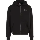 Karl kani Casaco em moletão 'Essential' preto / branco