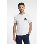 Calvin Klein Jeans Camisa 'Logo Graphic' preto / branco