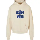 Mister Tee X Artist Sweatshirt 'Tupac Me Against The World' areia / azul escuro