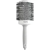 Olivia Garden Expert Escova de cabelo Shine Wavy com cerdas brancas e cinza diâmetro 65 mm 1ud