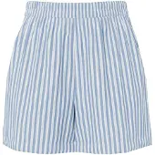 Pieces Calças 'PCJolly' azul / branco