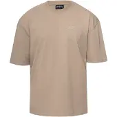 Dropsize Camisa bege escuro