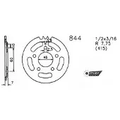 Esjot Roda Dentada Traseira 0844 415