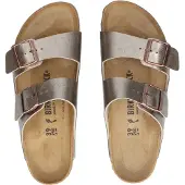Birkenstock Sandália 'Arizona' taupe